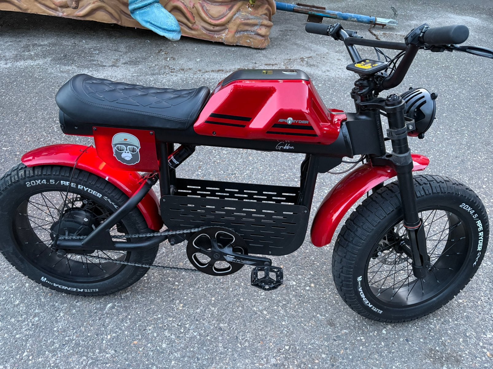 Hele mooie aparte fatbike merk monkey, Ophalen, Zo goed als nieuw