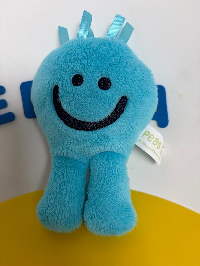 K1369 peas popje lachebekje blauw, Ophalen of Verzenden, Zo goed als nieuw, Overige typen