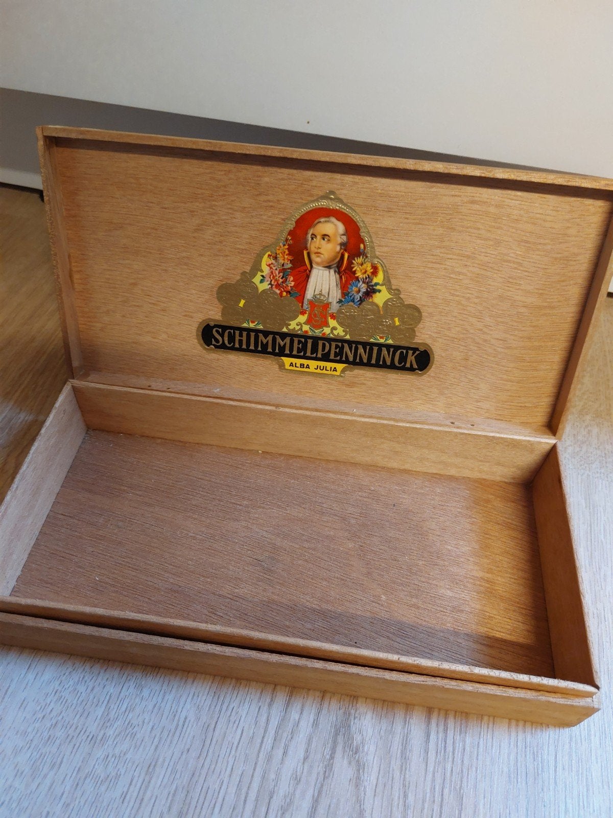 Schimmelpenninck sigarendoos (leeg), Ophalen of Verzenden