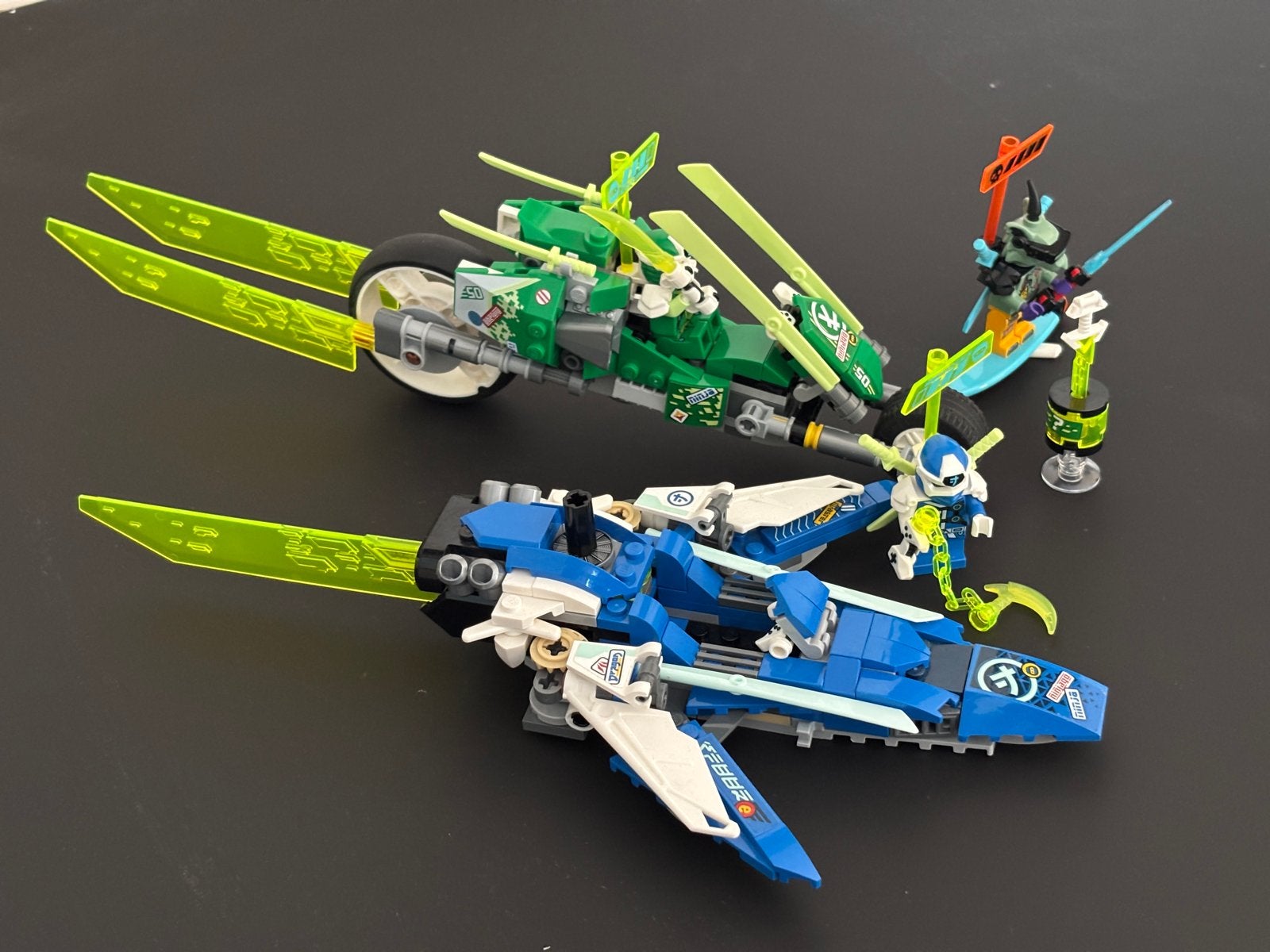 Lego Ninjago 71709 Jay en Lloyd snelheidsracers, Lego, Ophalen of Verzenden, Zo goed als nieuw, Compleet