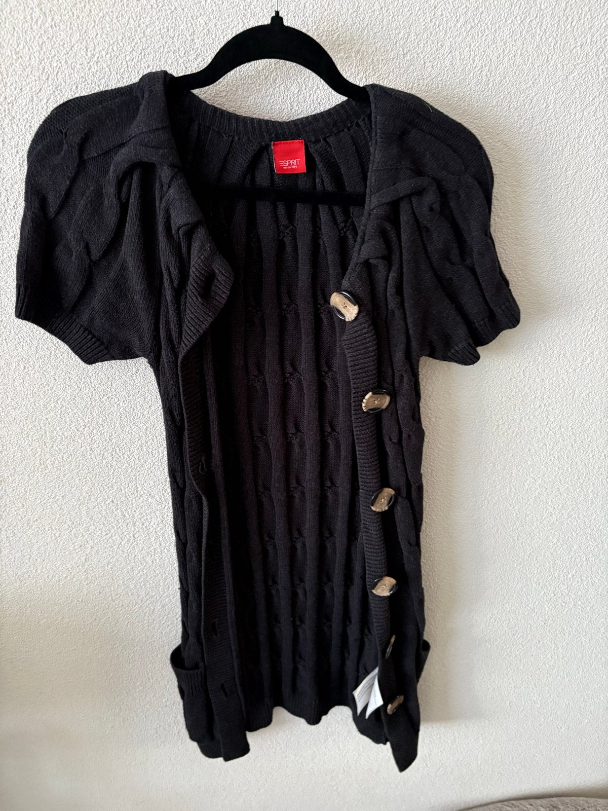 Esprit Maternity Zwangerschapsvest Zwart Maat S, Verzenden, Zwart, Trui of Vest, Maat 36 (S)