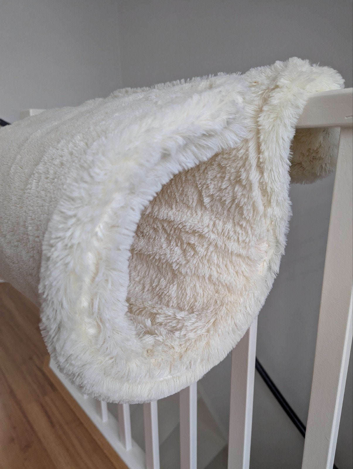 Rosewood Luxe witte Radiator hangmat van pluche super zacht, Ophalen, Zo goed als nieuw, Pluche