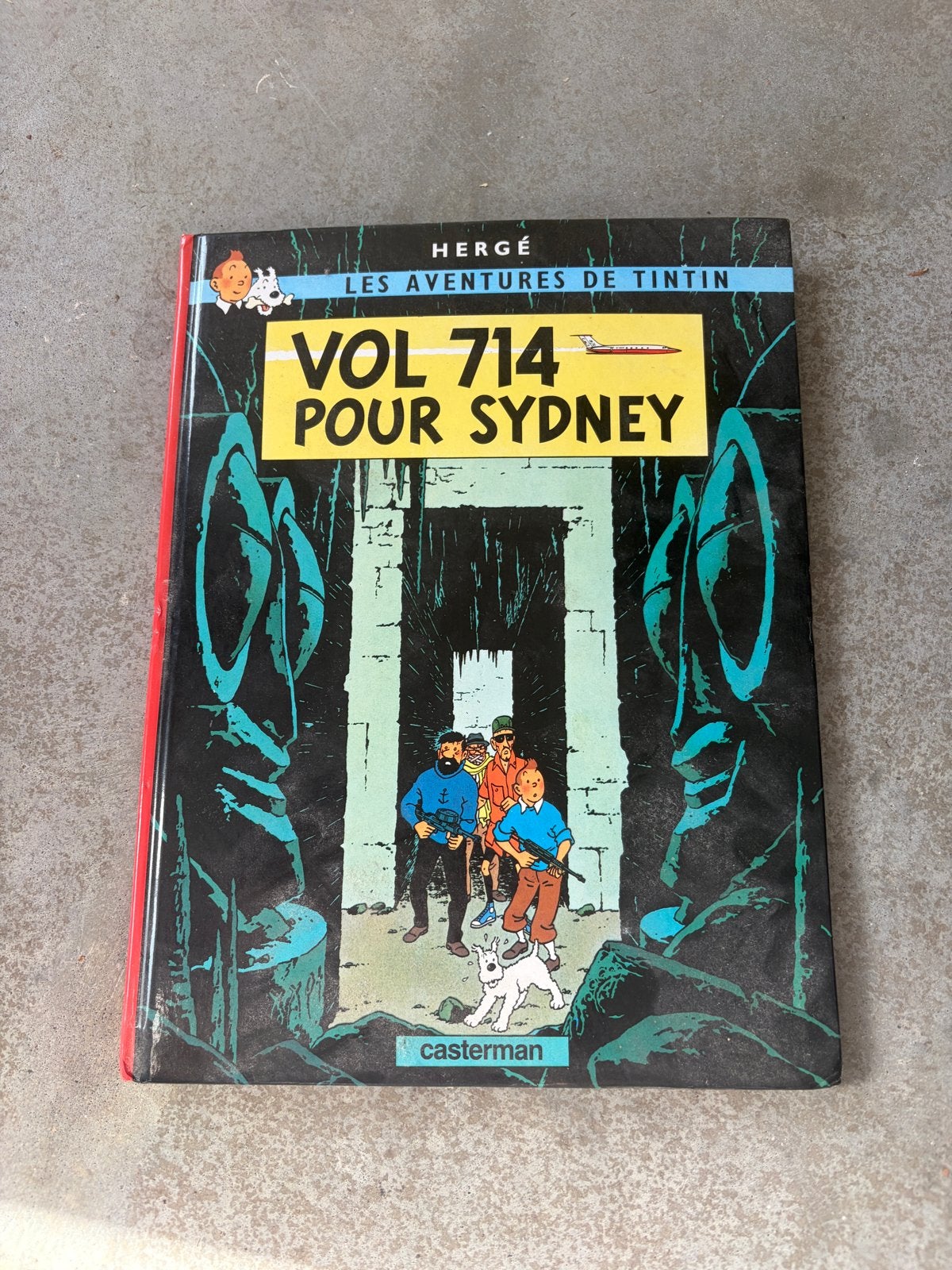 Kuifje: Vlucht 714 naar Sydney - Hardcover, Eén stripboek, Ophalen of Verzenden, Gelezen