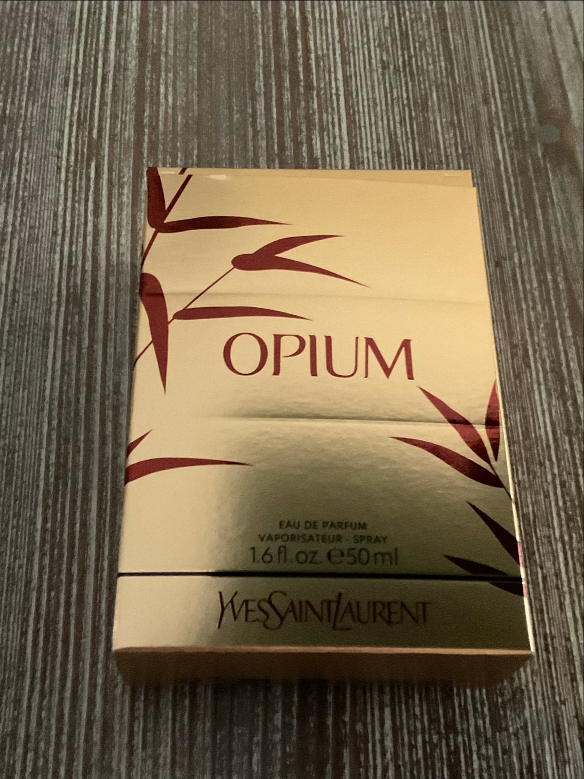 Leeg doosje Yves Saint Laurent Opium parfum -, Ophalen of Verzenden, Nieuw