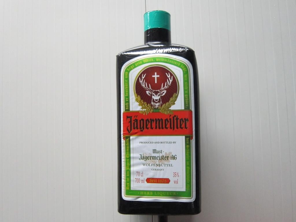 JAGERMEISTER OPBLAAS FLES, Ophalen, Zo goed als nieuw, Overige typen