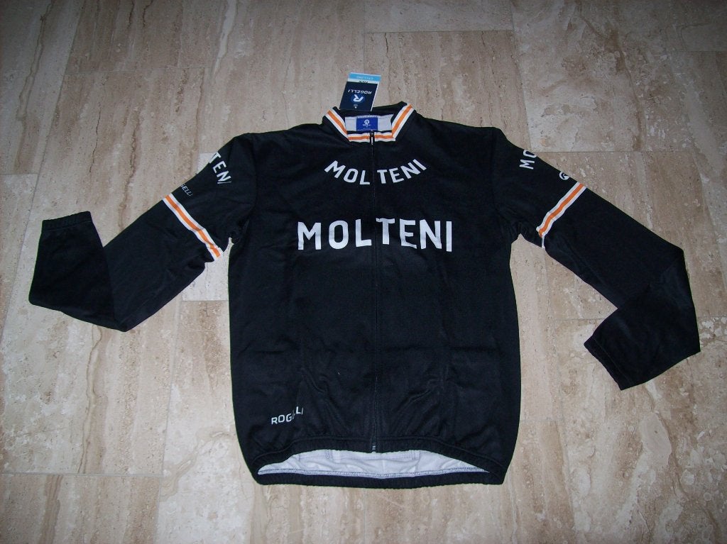 Nieuwe Rogelli Molteni retro fietsshirt L/M maat M, Nieuw, Rogelli Sportswear, Ophalen of Verzenden, Bovenkleding