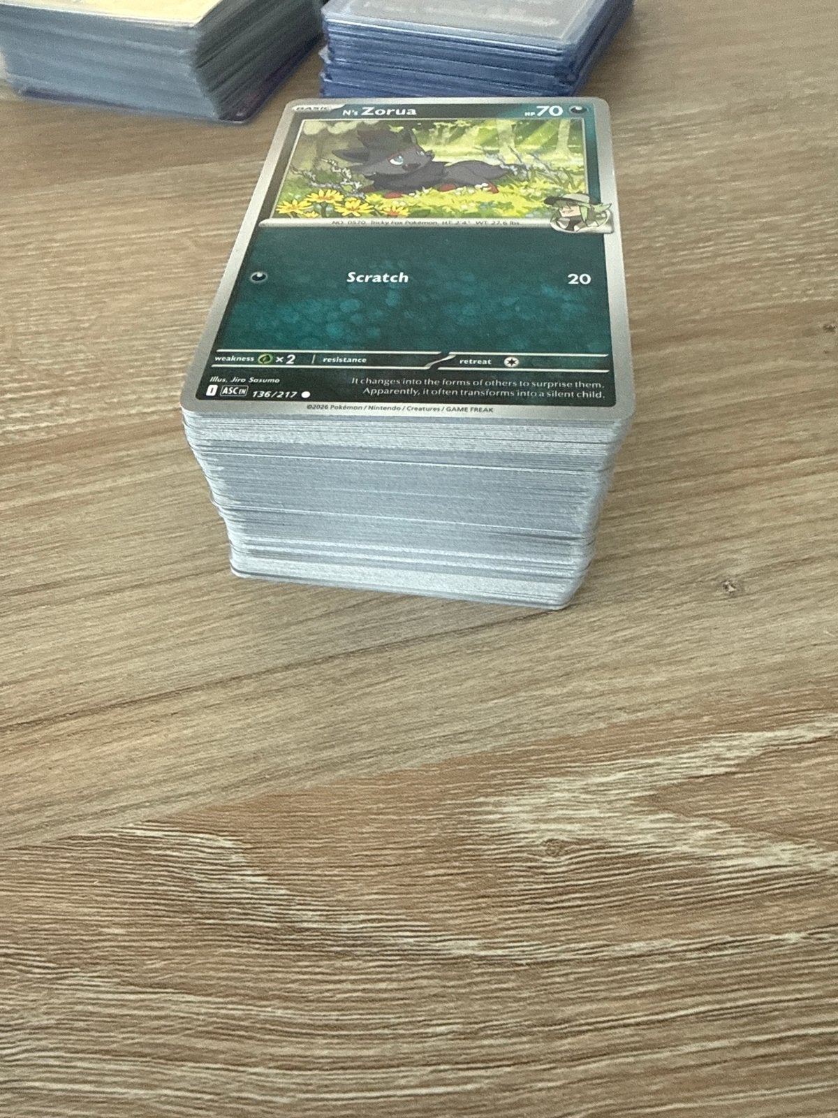 Pokémon Kaarten Bulkje 30th - Ongeveer 150 Kaartjes, Ophalen of Verzenden, Gebruikt, Meerdere kaarten