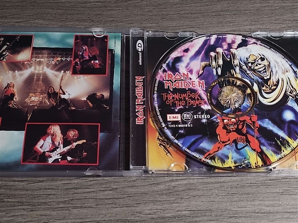 Iron Maiden - The Number Of The Beast [NIEUW], Ophalen of Verzenden, Gebruikt