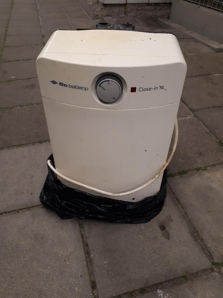 Daalderop close-in boiler 10 liter, Minder dan 20 liter, Ophalen, Gebruikt, Boiler