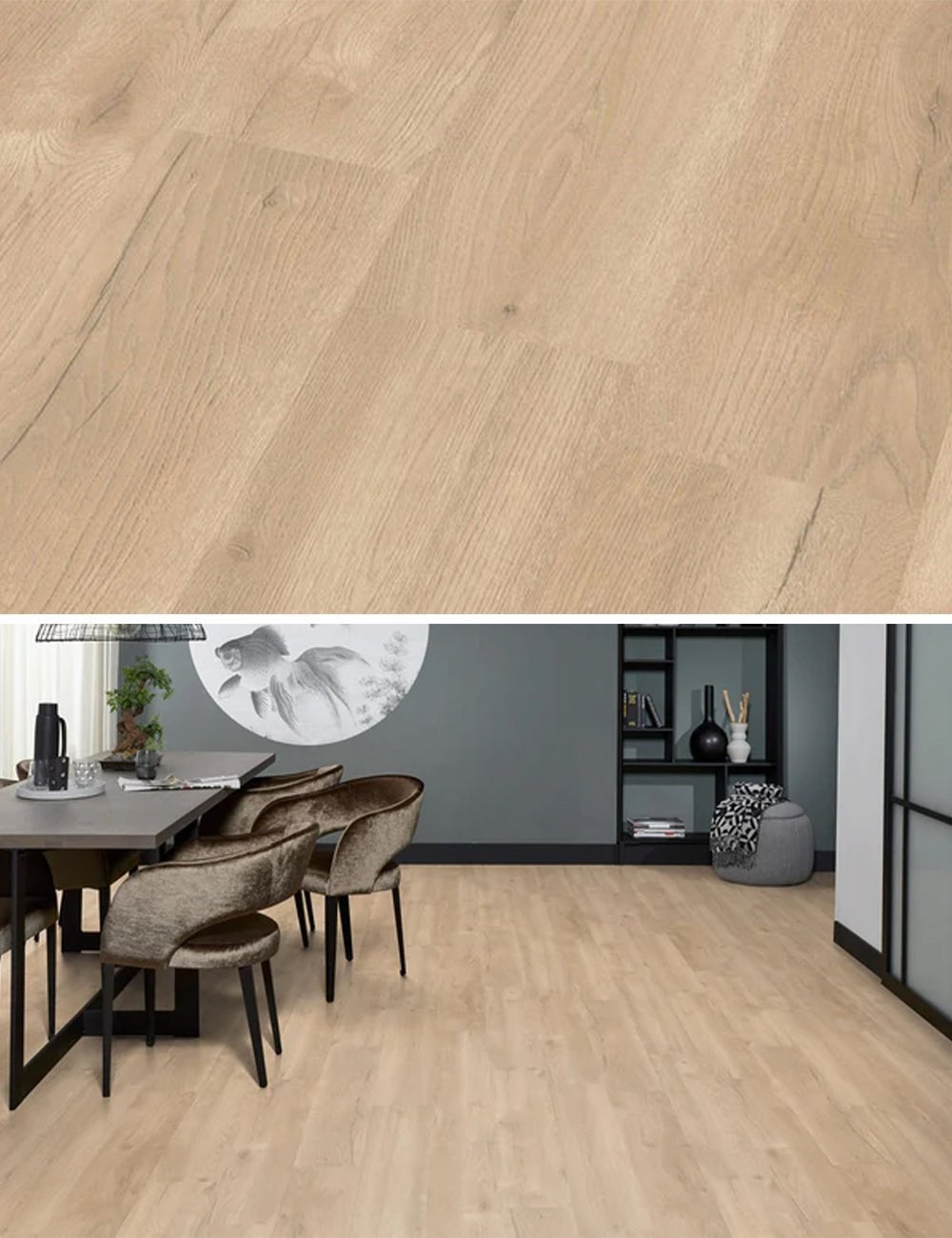 Click PVC van Ambiant, Floorlife, VT Wonen, Straq, Ophalen, Kunststof, 50 tot 150 cm, Overige typen