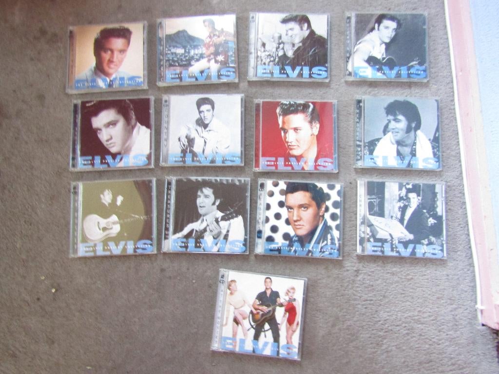 13 cds Elvis Presley - The Elvis Presley collection OPHALEN, Ophalen, Gebruikt