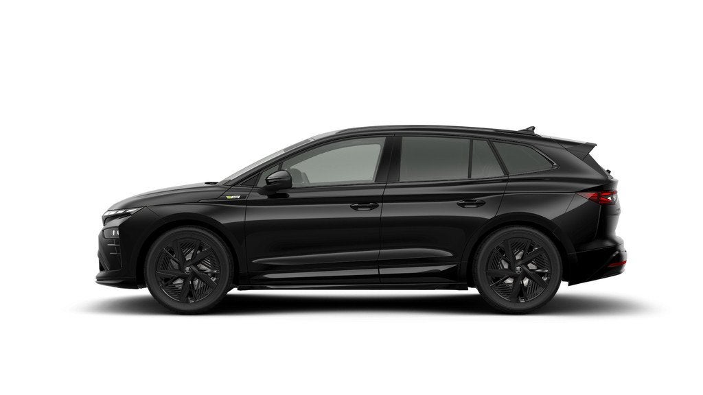 Skoda Enyaq, Zwart, Enyaq, SUV of Terreinwagen, Metallic lak