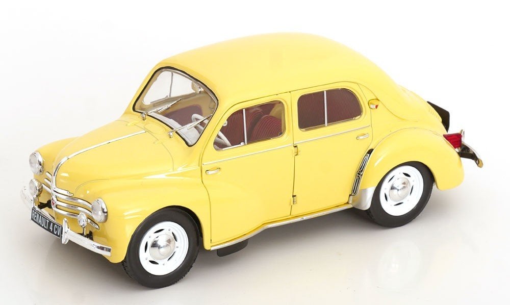 Renault 4 CV 1961 Geel 1-18 Solido, Solido, Tschuiten@hotmail.com, Auto, Solido