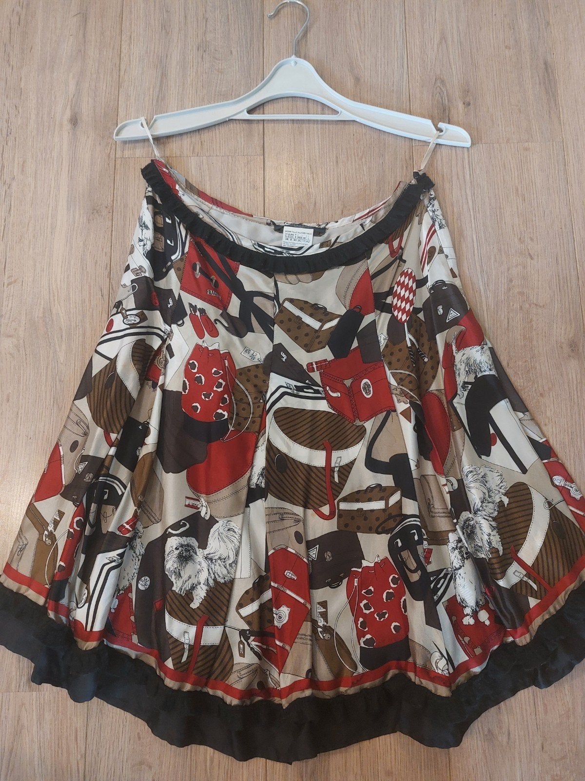 Weekend Max Mara rok met reisthema print, Maat 38/40 (M), Meerkleurig, Ophalen of Verzenden, Zo goed als nieuw