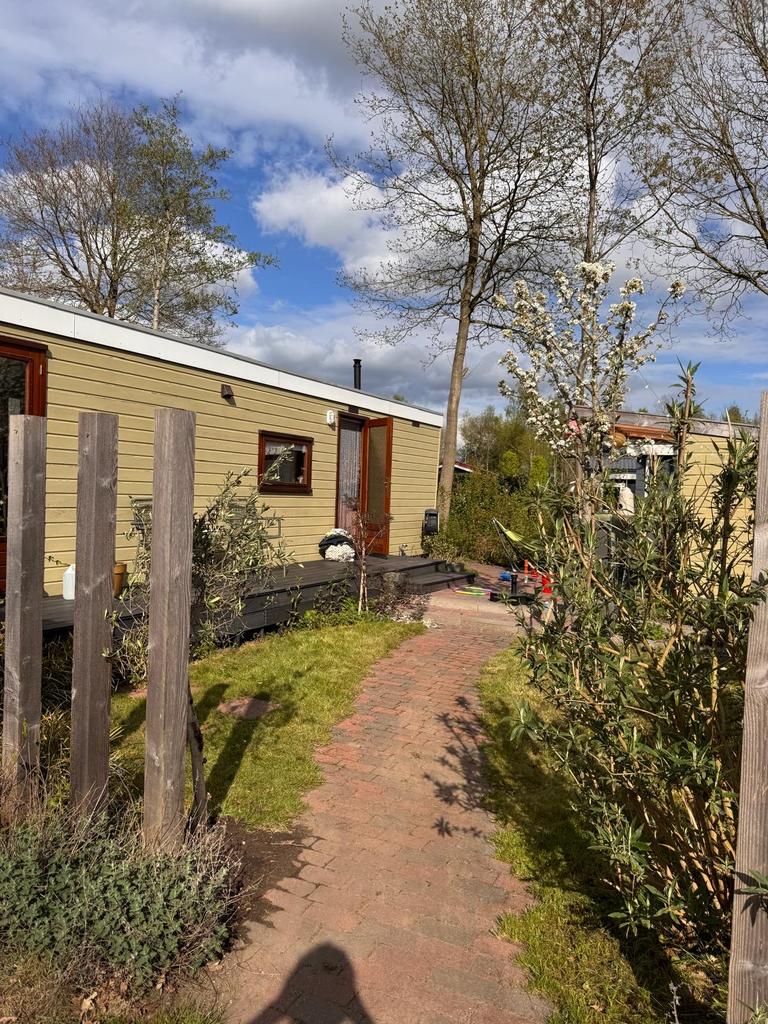 Sfeervol Red Cedar Chalet op vakantiepark Mooi Oavelt, Caravans en Kamperen, Stacaravans, Tot en met 4