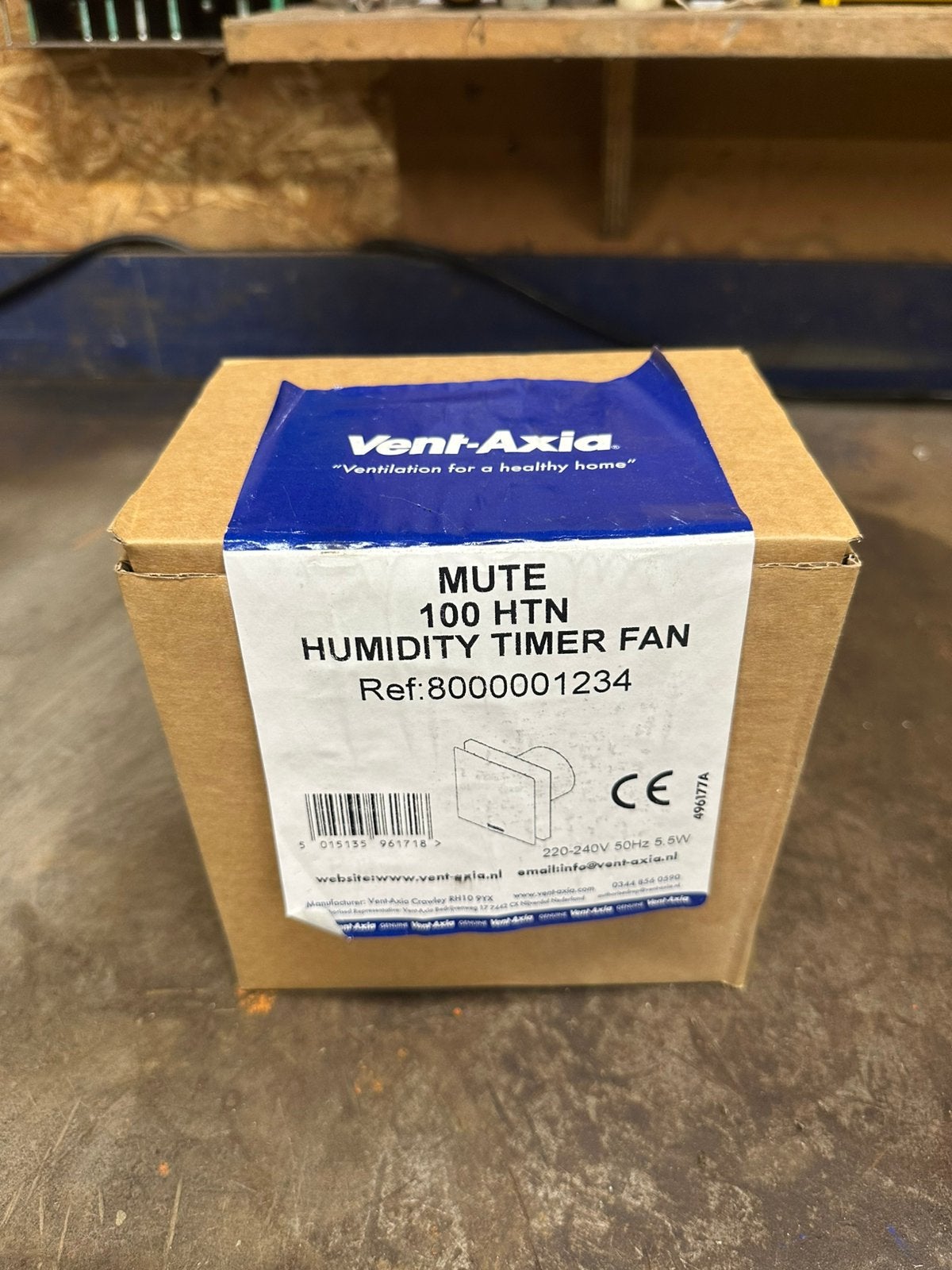 Vent Axia 100 HTN plafond badkamerventilator, Ophalen of Verzenden, Nieuw