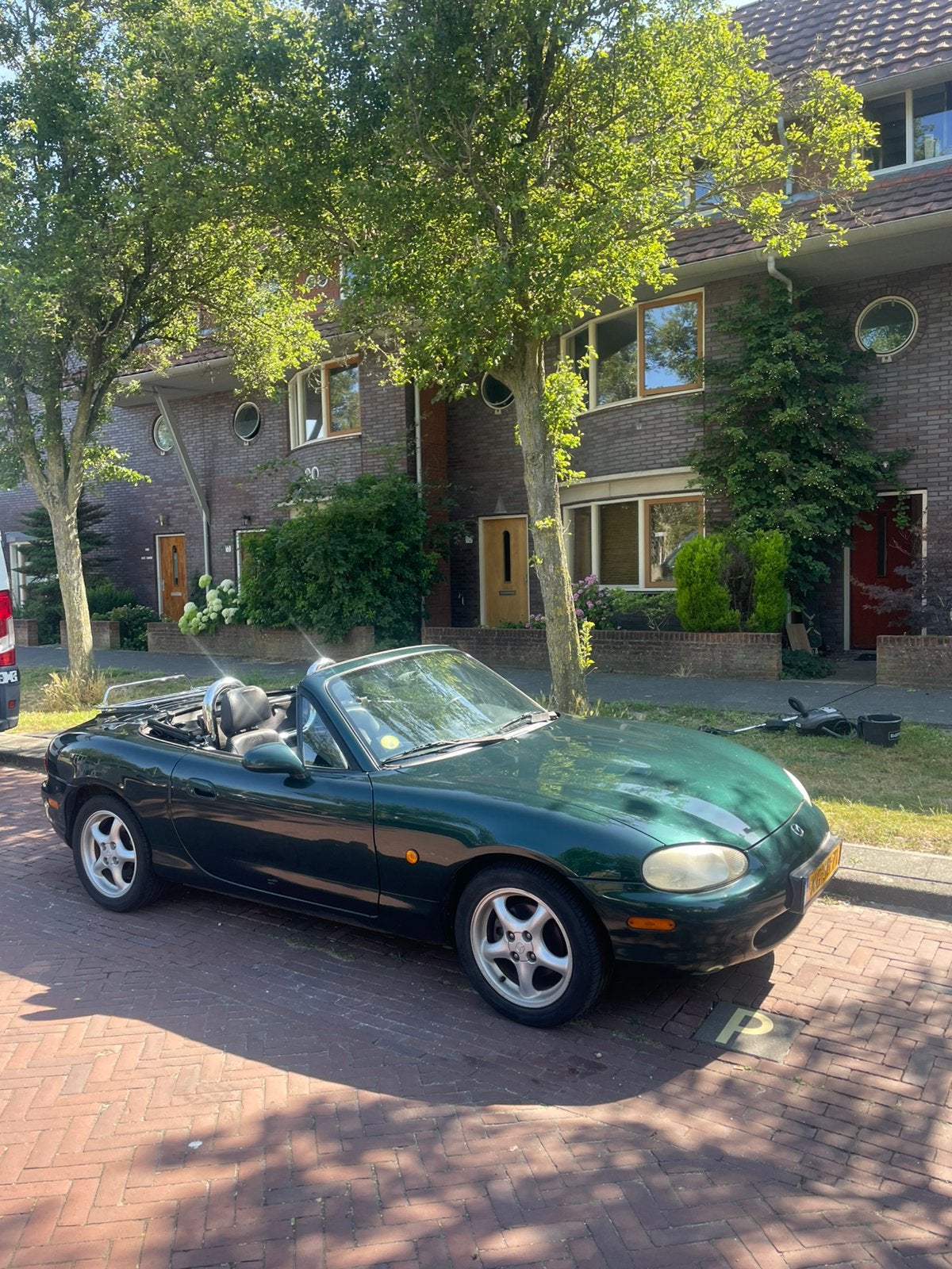 Mazda MX-5 1.6 I 1998 Groen, Auto's, Mazda, Particulier, MX-5, Benzine, Cabriolet, Handgeschakeld, Origineel Nederlands, Groen