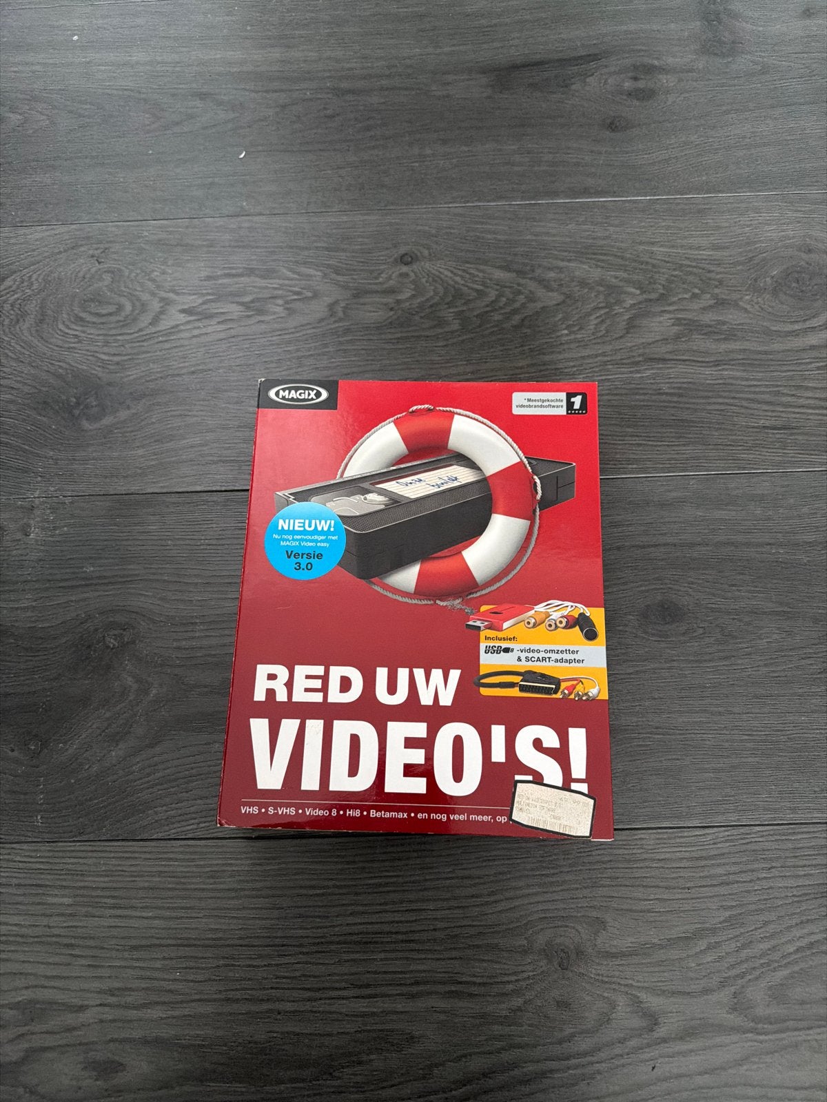 MAGIX Red Uw Video's! VHS-digitaliseerset (Versie 5.0), Audio, Tv en Foto, Videospelers, Ophalen of Verzenden, Gebruikt, Overige typen