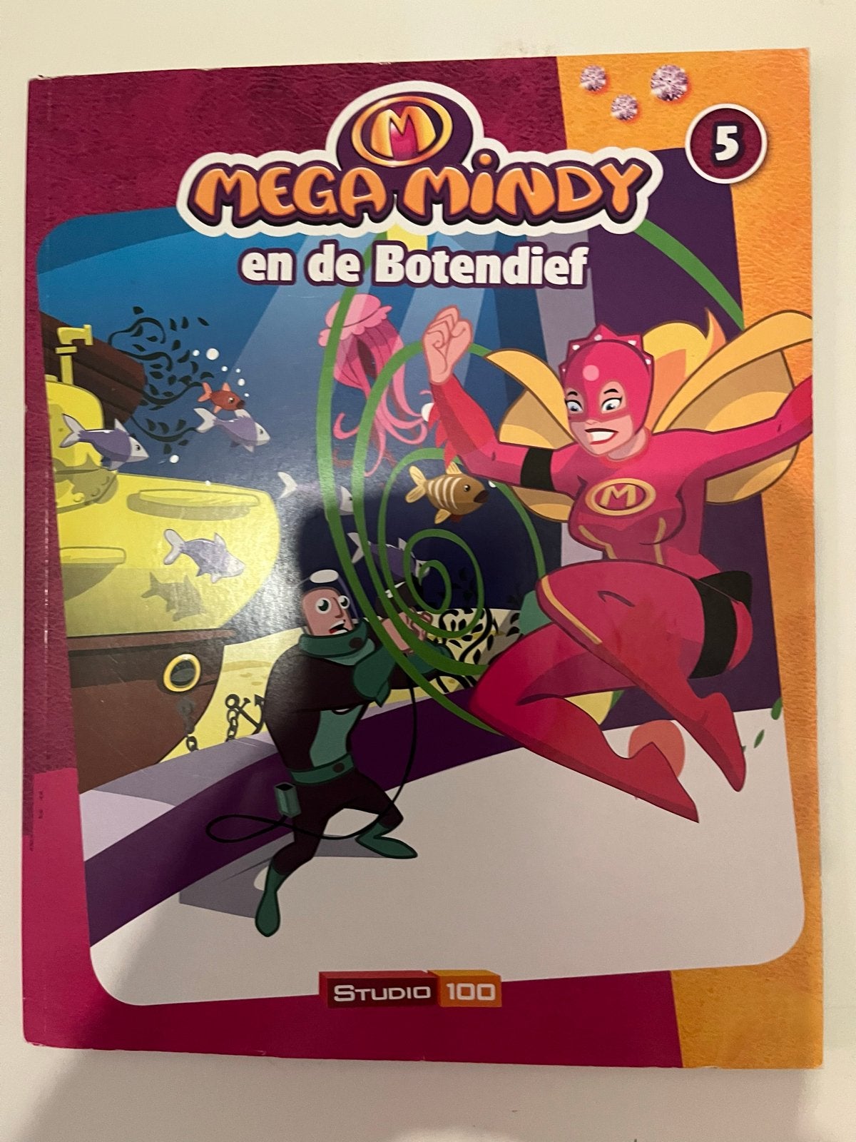 Mega Mindy en de Botendief - Stripboek 5, Eén stripboek, Ophalen of Verzenden, Zo goed als nieuw