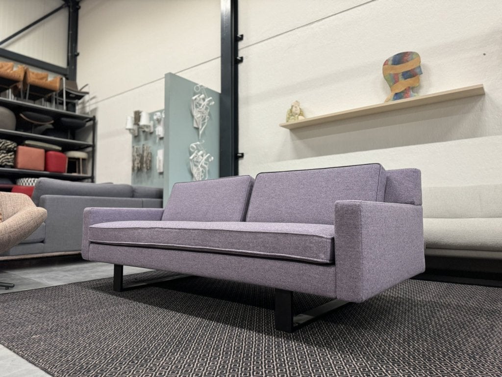 Nieuw Gelderland 7850 Bank 2,5 Zits Amdal paars Design Stof, 150 tot 200 cm, Ophalen of Verzenden, Rechte bank, Info@gelderlanddesign.com
