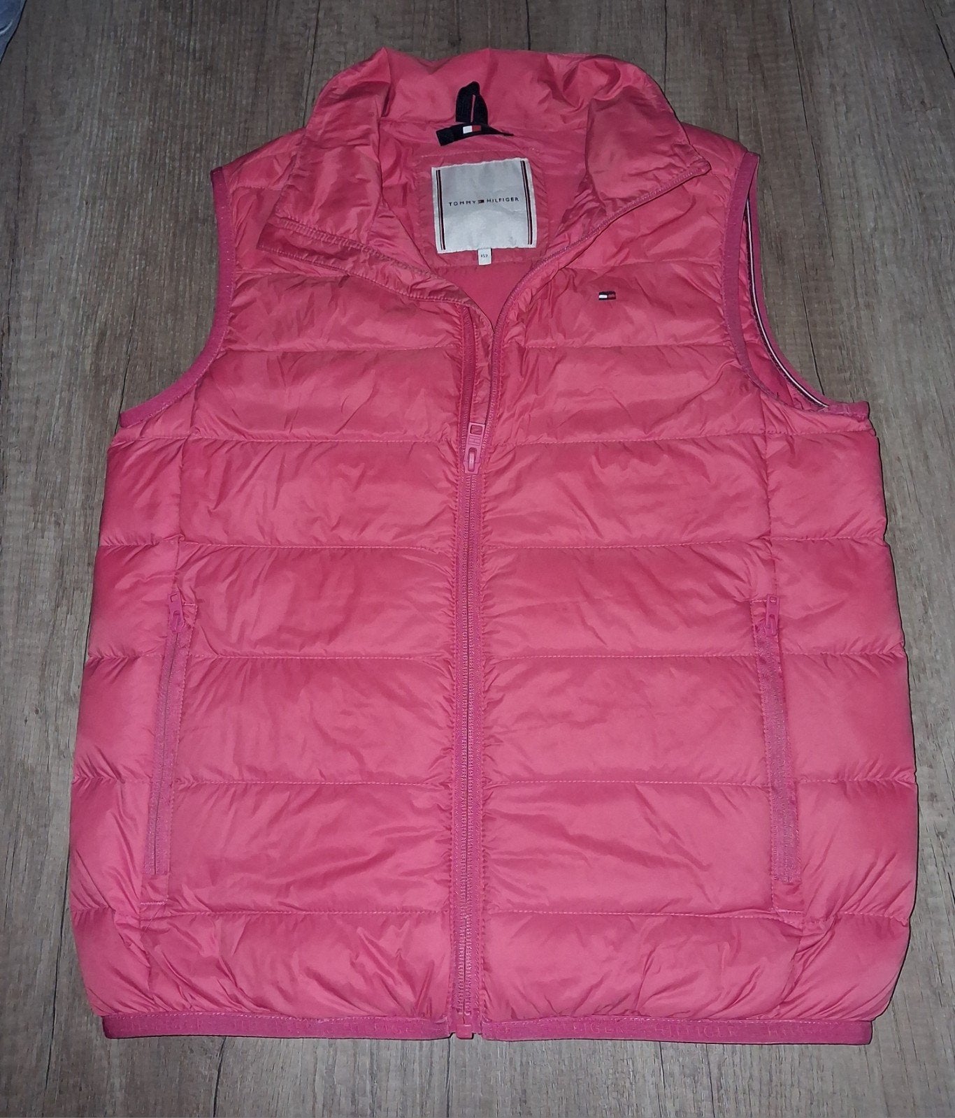 Tommy Hilfiger bodywarmer roze maat 152, Ophalen of Verzenden, Zo goed als nieuw, Roze, Maat 34 (XS) of kleiner
