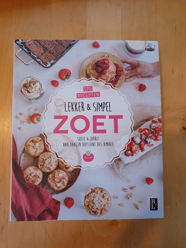 Lekker & Simpel  ZOET  van Sofie & Jorrit van Daalen  , Ophalen of Verzenden, Zo goed als nieuw