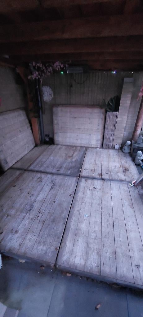 8 Steenschotten 1400x1100x4.5 - Robuust en Veelzijdig, Doe-het-zelf en Verbouw, Hout en Planken, Ophalen, Gebruikt, Plank, Minder dan 200 cm
