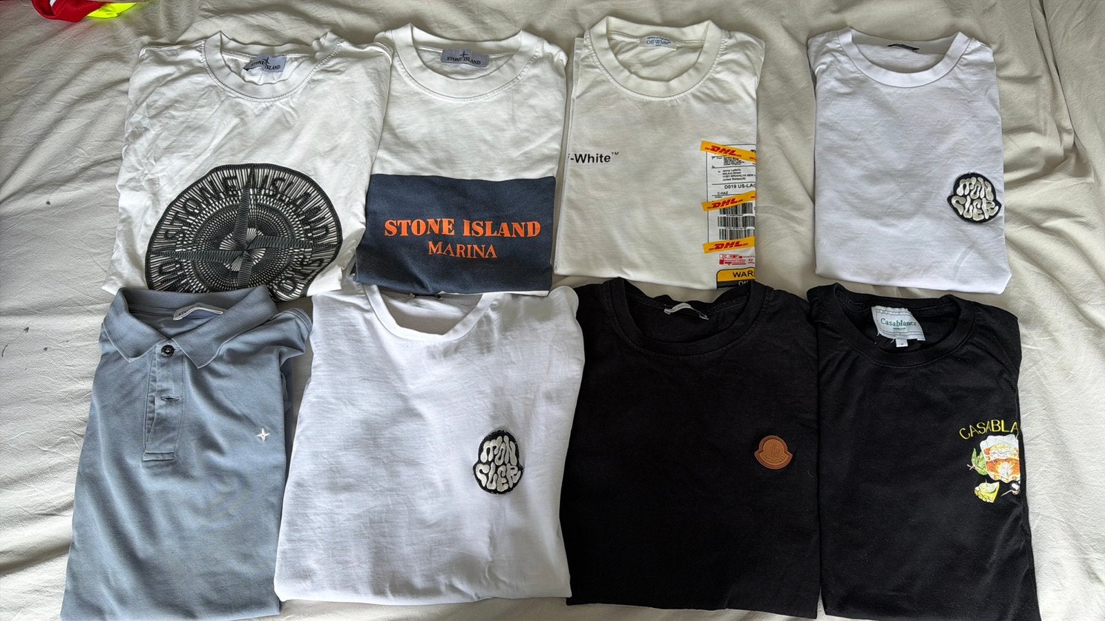 8x merkshirt maat M goede staat partij, Ophalen of Verzenden, Zo goed als nieuw
