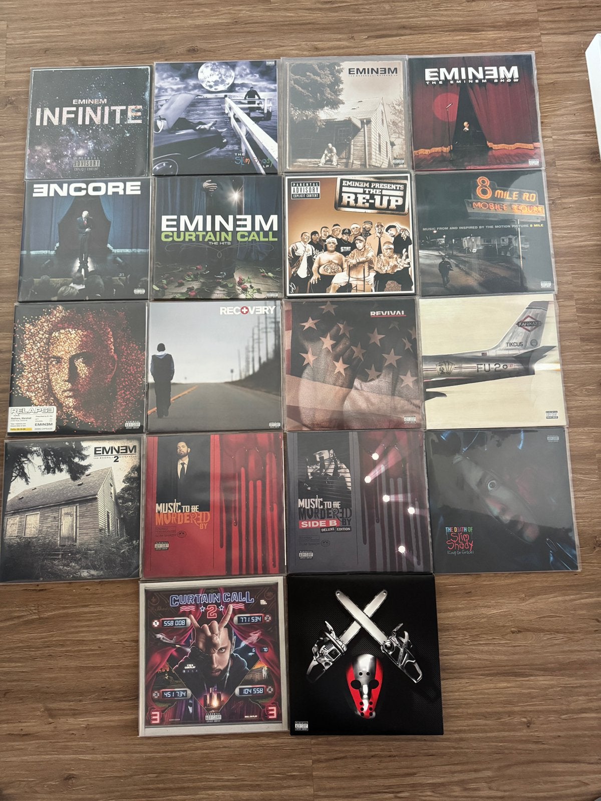 18x Eminem Vinyl, Ophalen of Verzenden, Zo goed als nieuw