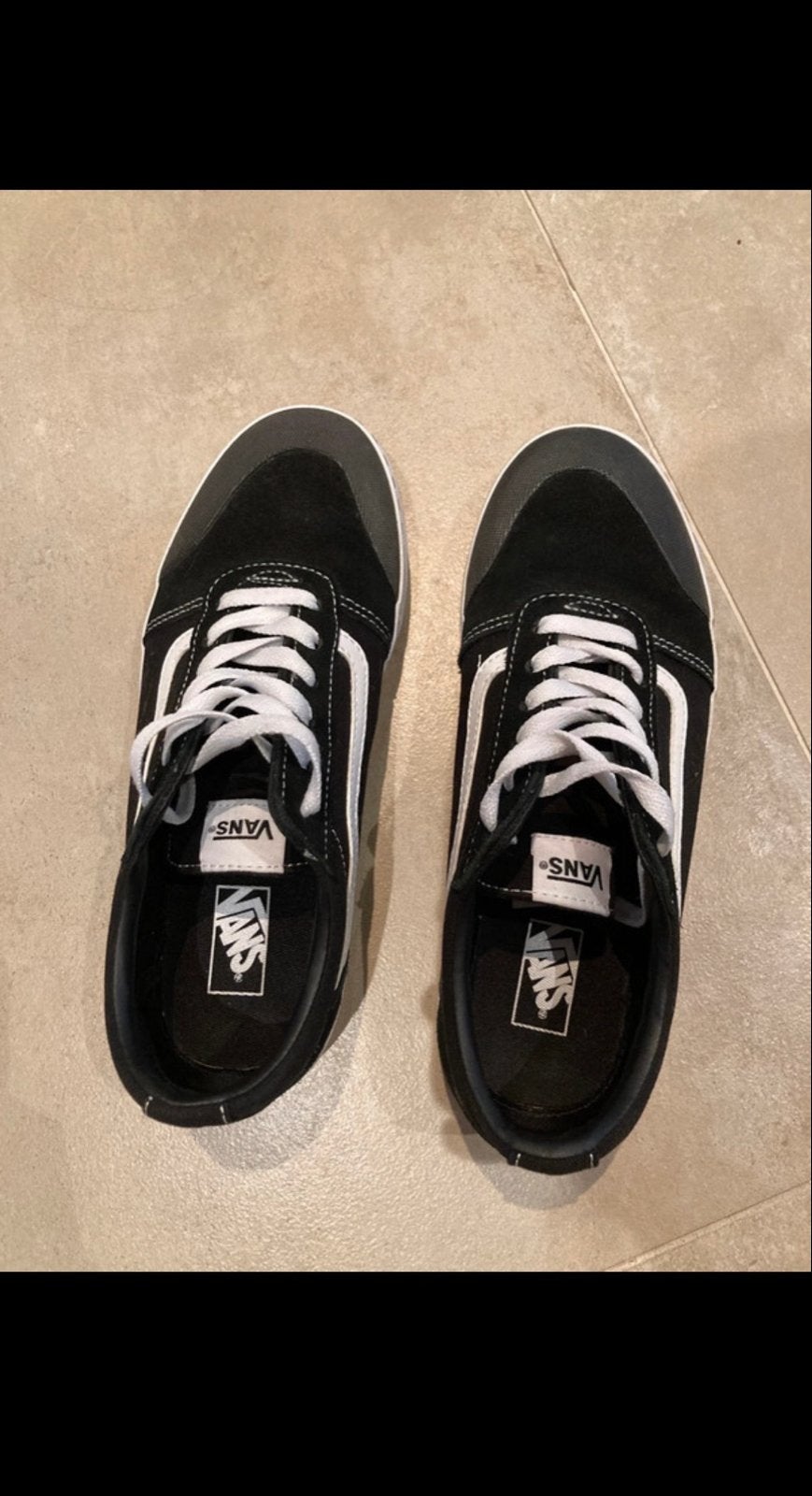 Vans Old Skool Sneakers Zwart - Maat 38.5, Ophalen of Verzenden, Gedragen, Zwart, Sneakers of Gympen