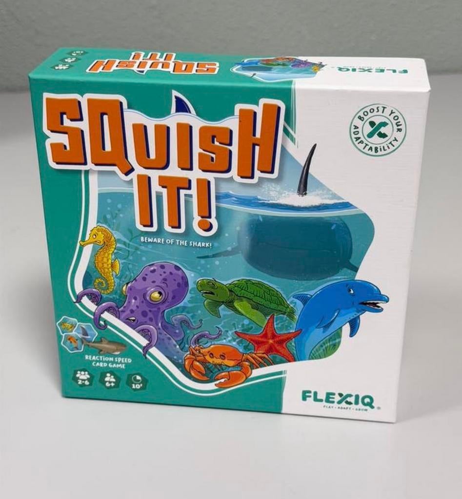 Squish It! FlexIQ reactiespel – Nieuw - Gezelschapsspel 6+, Nieuw, Ophalen of Verzenden, H, H