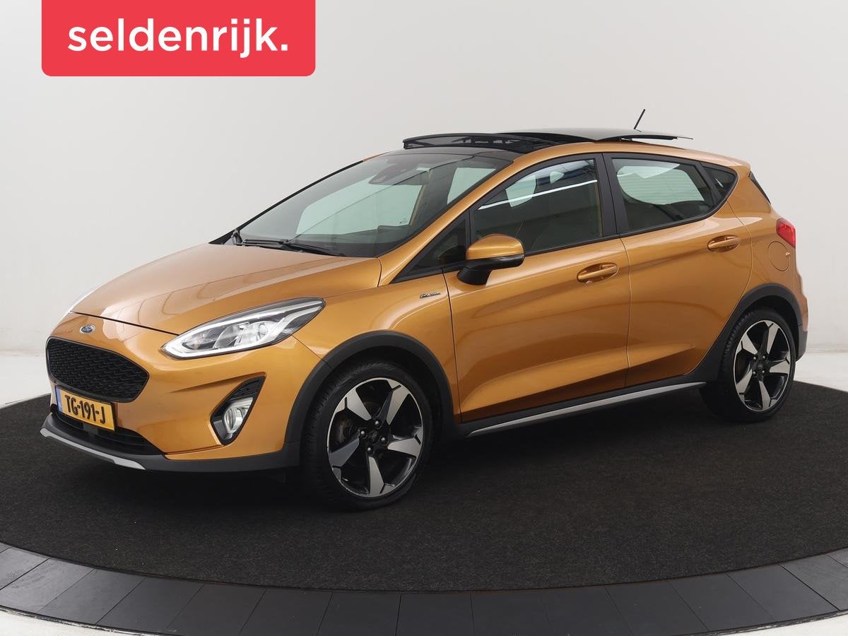 Ford Fiesta 1.0 EcoBoost Active First Edition | Panoramadak, Auto's, Ford, Voorwielaandrijving, Gebruikt, 49 €/maand, Bedrijf