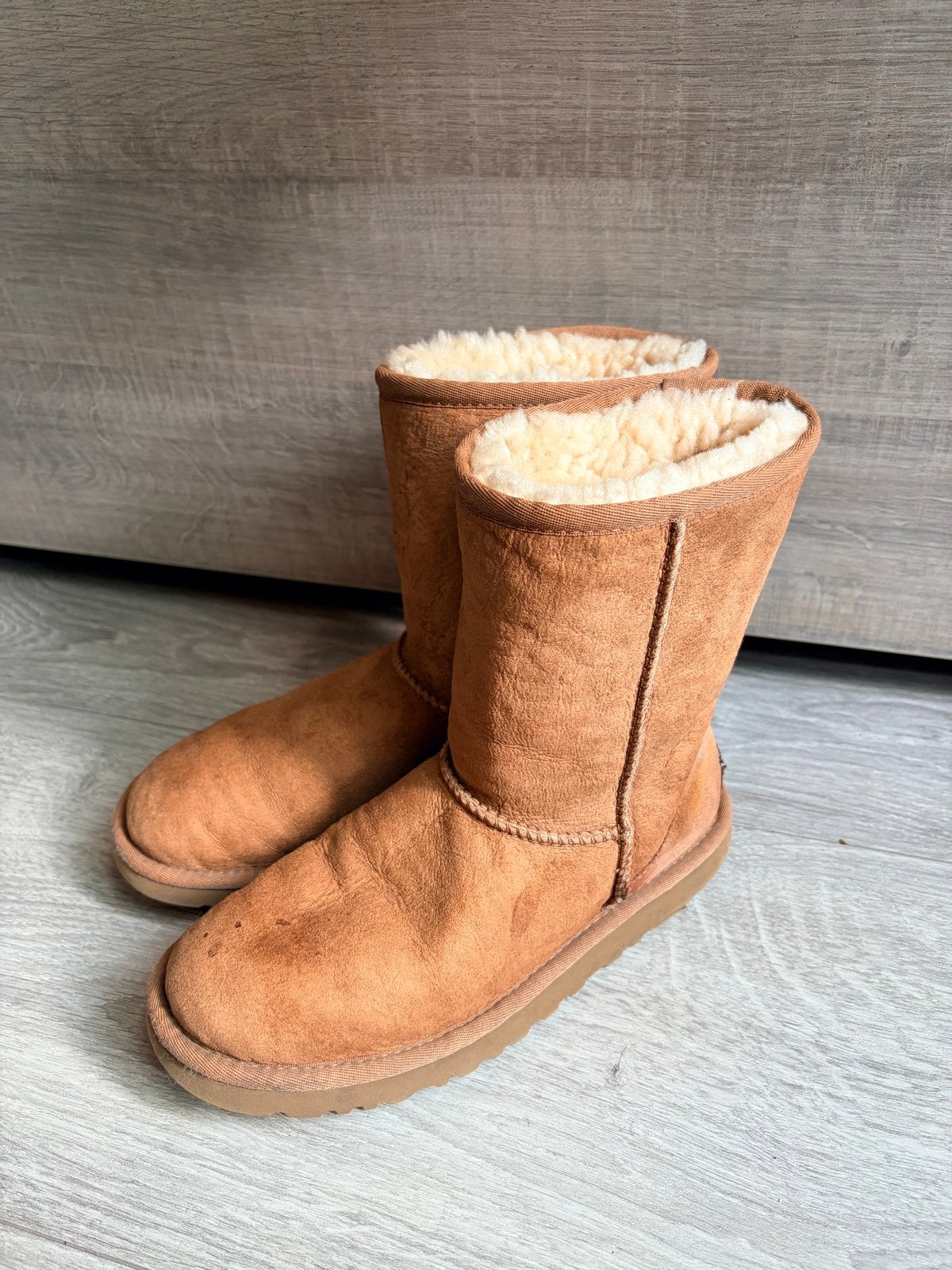 Uggs laarzen bruin - Maat 37, Ophalen of Verzenden, Gedragen, Bruin, Lage of Enkellaarzen