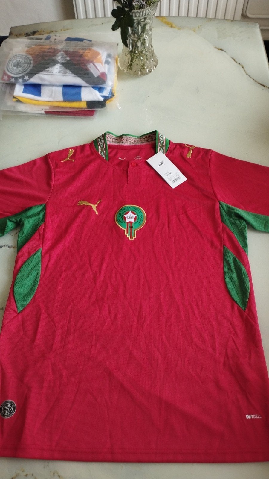 Puma Marokko Thuisshirt - Maat M, Kleding | Heren, Puma, Maat 48/50 (M), Nieuw, Ophalen of Verzenden
