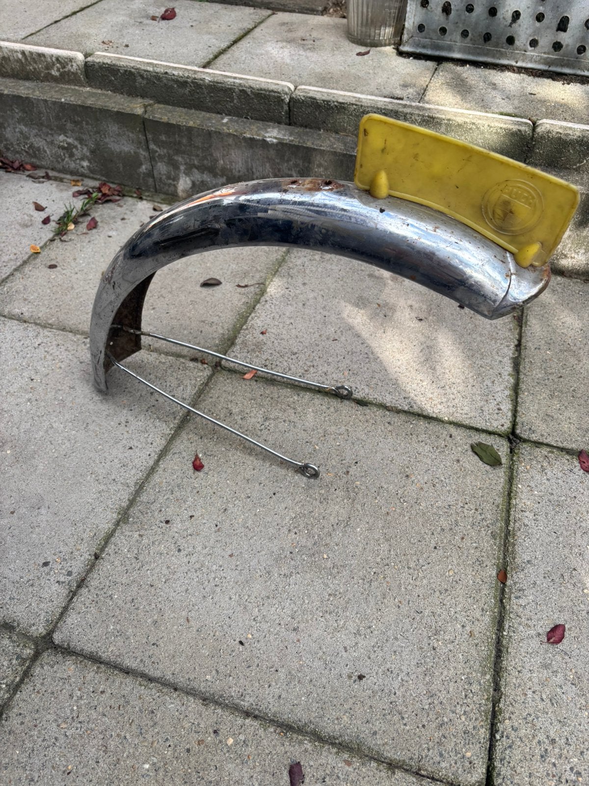 Puch maxi voorspatbord chroom, Ophalen, Gebruikt, Frame