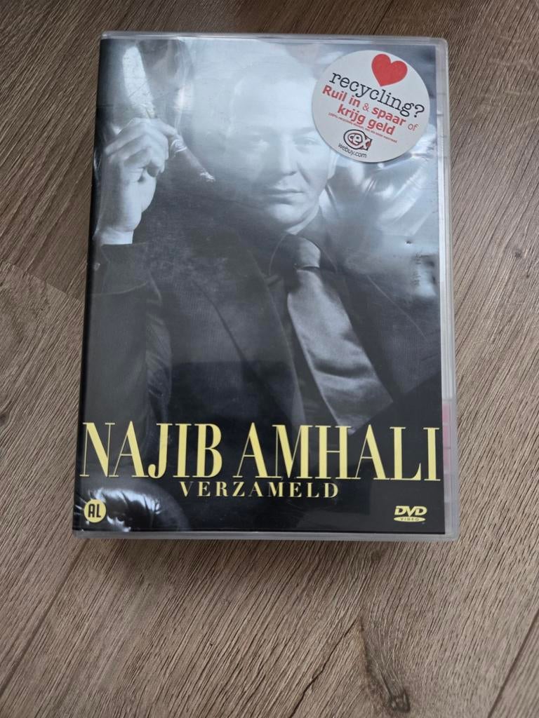 Najib Amhali Verzameld DVD - Nieuw in verpakking, Alle leeftijden, Ophalen of Verzenden, Nieuw in verpakking, Stand-up of Theatershow