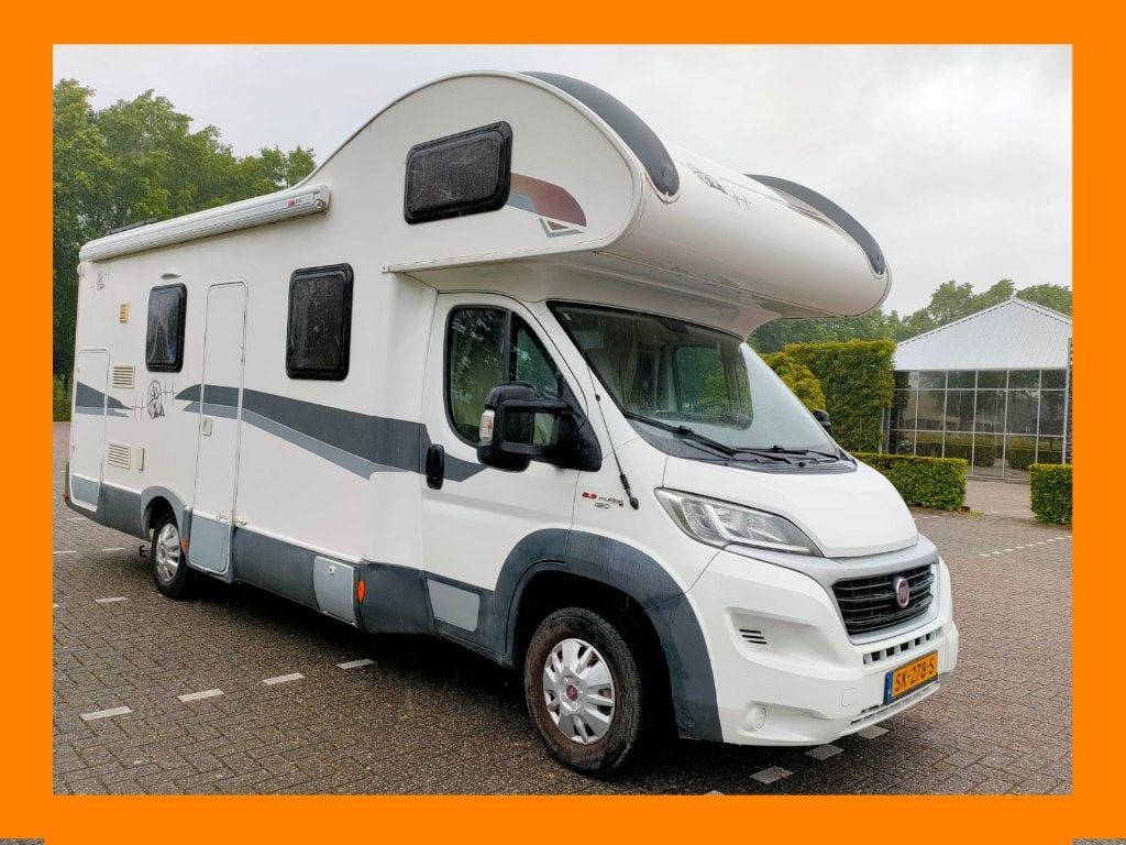 Ruime en volledig uitgeruste gezinscamper,., Automaat, Alkoof, Ringverwarming, Fiat
