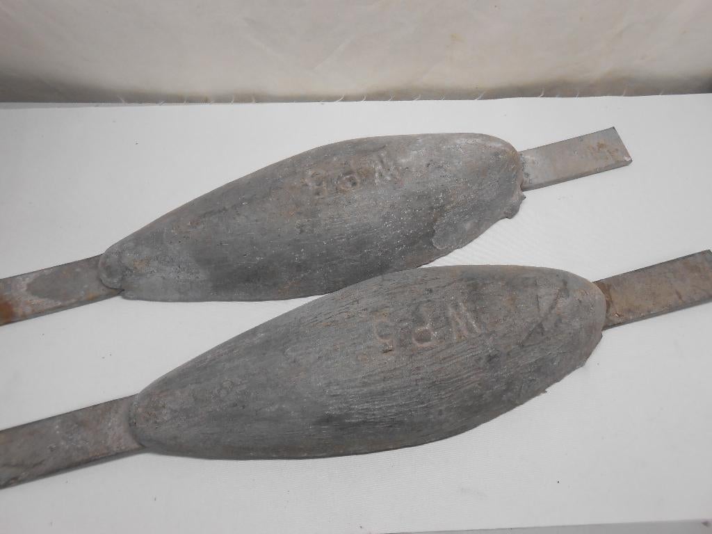 Zink anode, Las anode, Strip anode, 4,8 kg, set van 2 stuks, Ophalen of Verzenden, Nieuw, Onderhoud en Reparatie