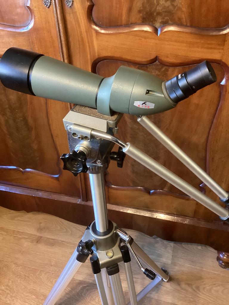 Spotting scope. Scope. Teleskoop. Kite., Audio, Tv en Foto, Optische apparatuur | Telescopen, Ophalen, Zo goed als nieuw, Minder dan 80 mm
