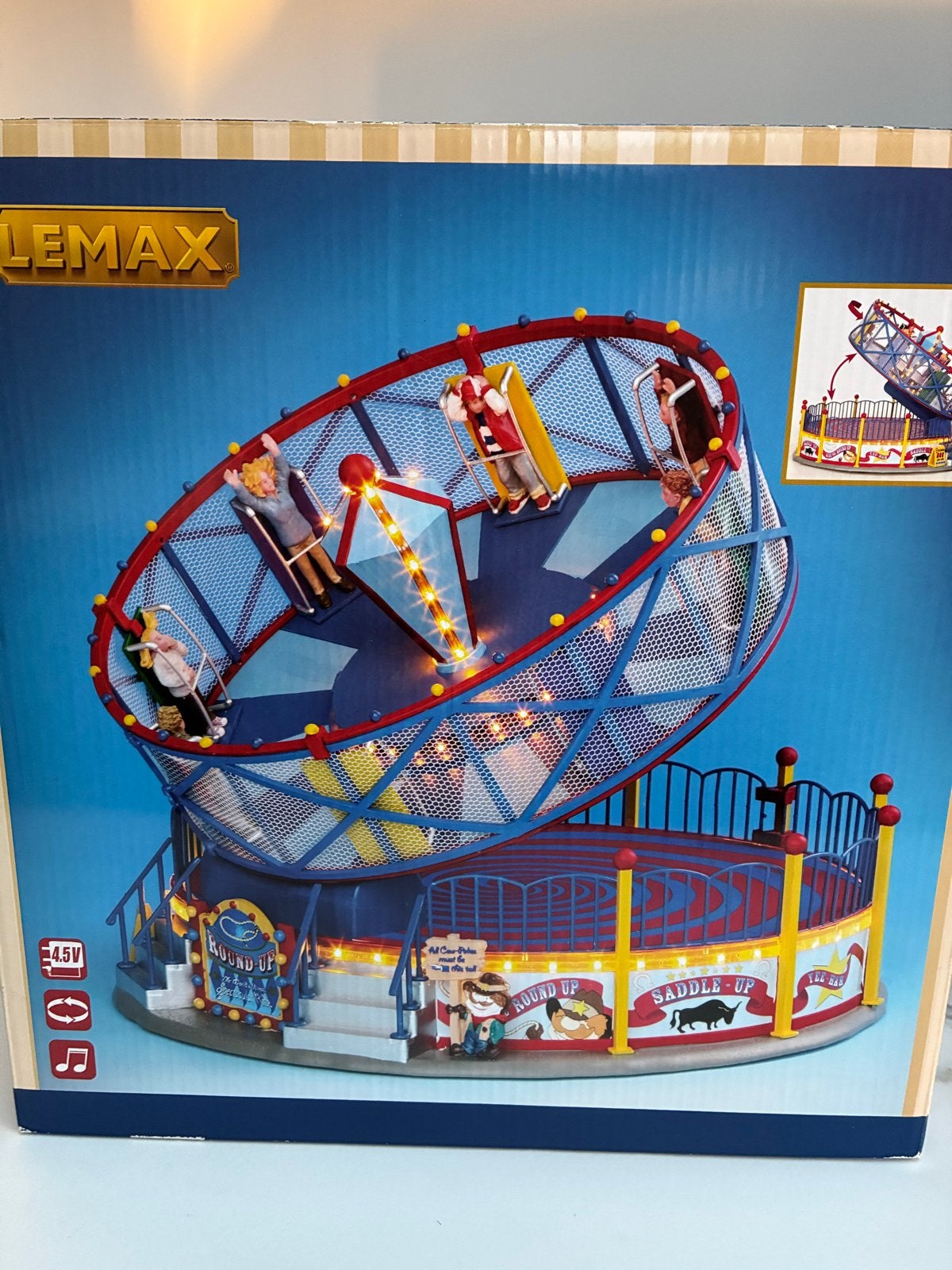 Lemax Round Up Kermisattractie - Kerstdorp, Diversen, Ophalen, Zo goed als nieuw