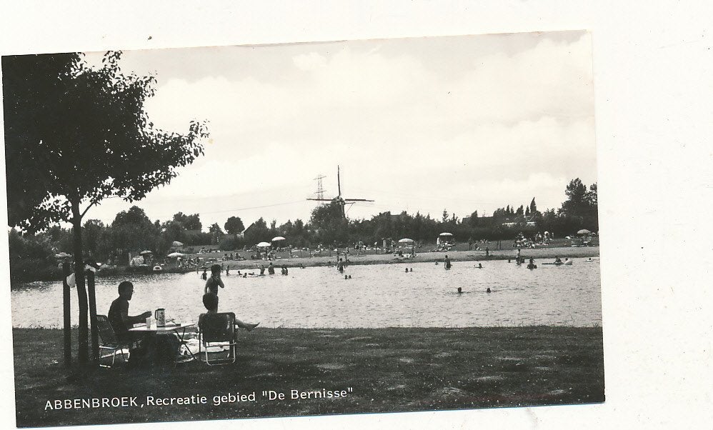 11268 Abbenbroek, Recreatiegebied de Bernenisse, Verzamelen, Ophalen of Verzenden, 1940 tot 1960, Zuid-Holland