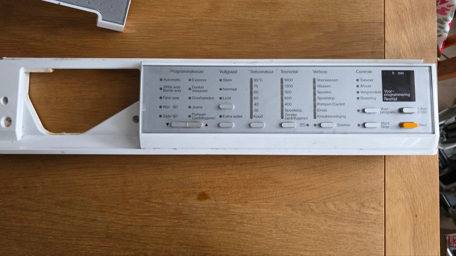 Onderdelen Miele W5460: Motor, Pomp, Dempers, Deurslot e.a., Ophalen