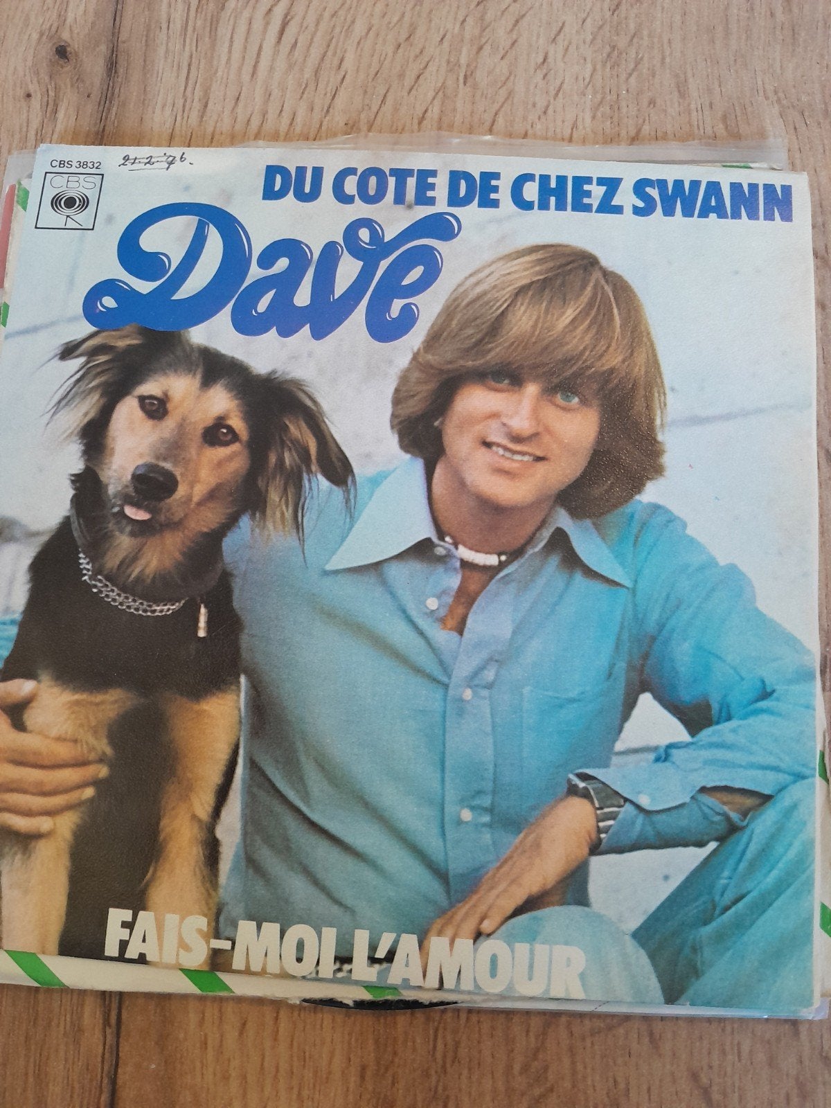 Dave 7 inch du cote de chez swann, Ophalen of Verzenden, Zo goed als nieuw, Pop