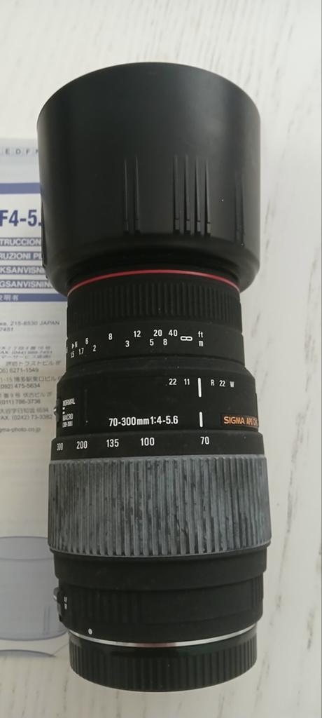 Sigma APO 70-300mm F4-5.6 DG Macro Lens voor Canon, Audio, Tv en Foto, Fotografie | Lenzen en Objectieven, Ophalen of Verzenden