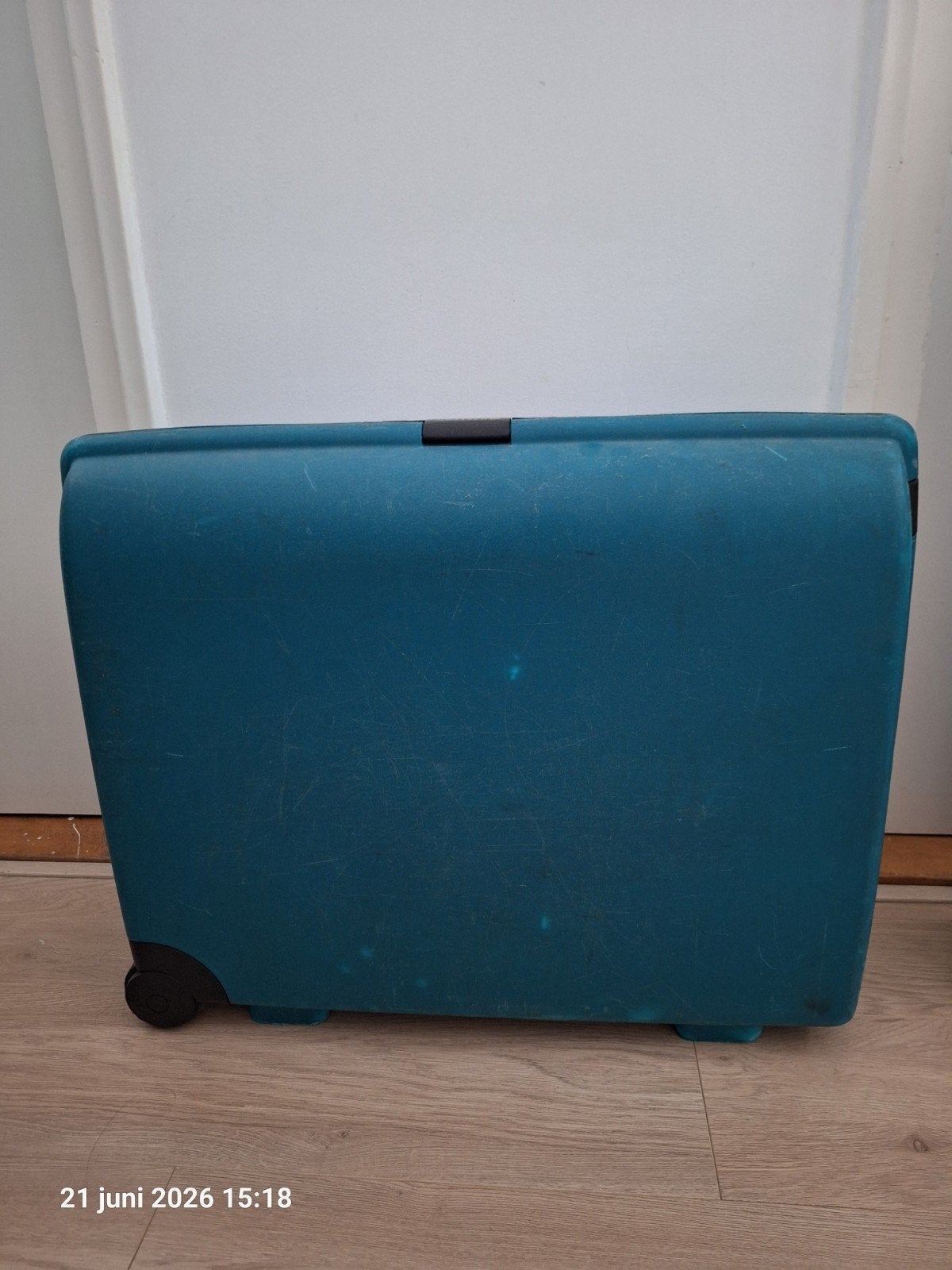 Carlton Harde Koffer Groen - Gebruikt maar Functioneel, Sieraden, Tassen en Uiterlijk, Koffers, Gebruikt, Hard kunststof, 45 tot 55 cm