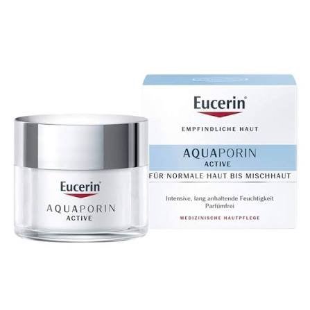 Eucerin Aquaporin hydraterende crème 50 ml, Verzenden, Nieuw, Gehele gezicht, Verzorging