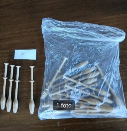 Kantklos klossen, Ophalen of Verzenden, Gebruikt, Klos(sen)