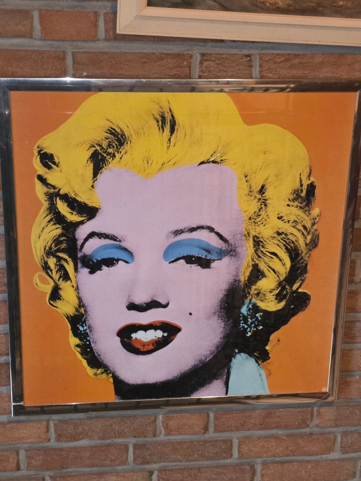 Marilyn Monroe Pop Art Print - Andy Warhol, Antiek en Kunst, Papier/karton, Ophalen of Verzenden, Ingelijst, Print