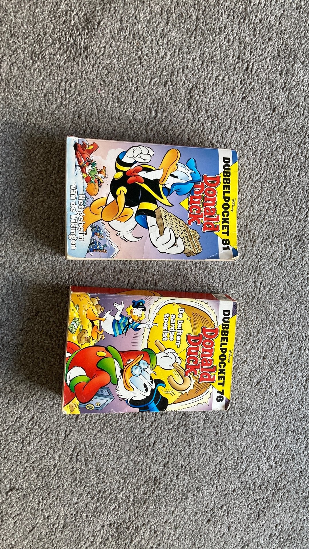 2 Dubbelpocket Donald Duck 81 en 76, Meerdere stripboeken, Ophalen