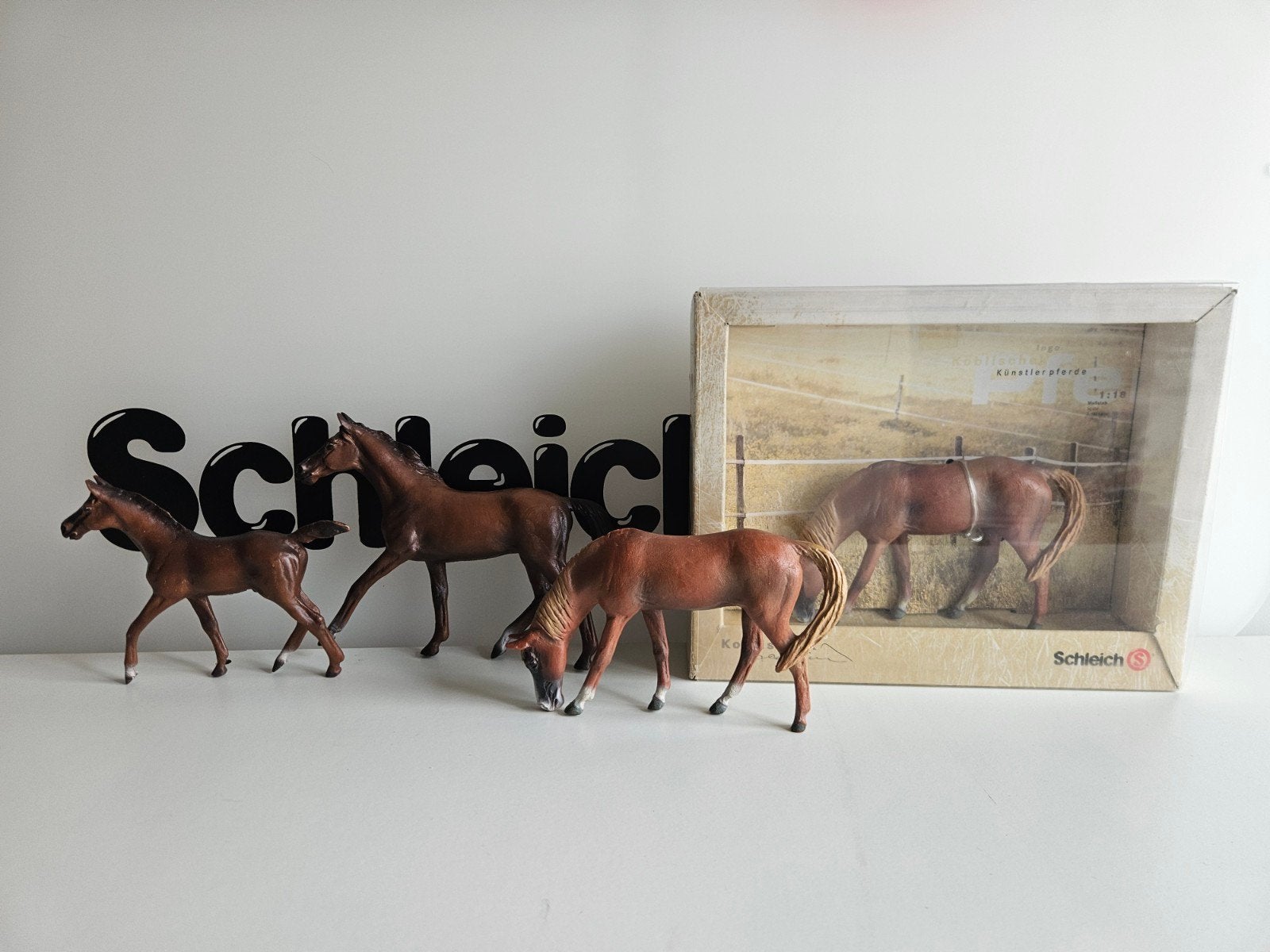 Schleich Künstlerpferde van Ingo Koblischek, Ophalen of Verzenden, Zo goed als nieuw, Paard, Beeldje of Figuurtje